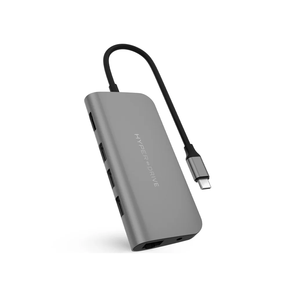 cong-chuyen-hyperdrive-power-9-in-1-usb-c-hub-for-macbook-surface-ultrabook-hd30f-gray