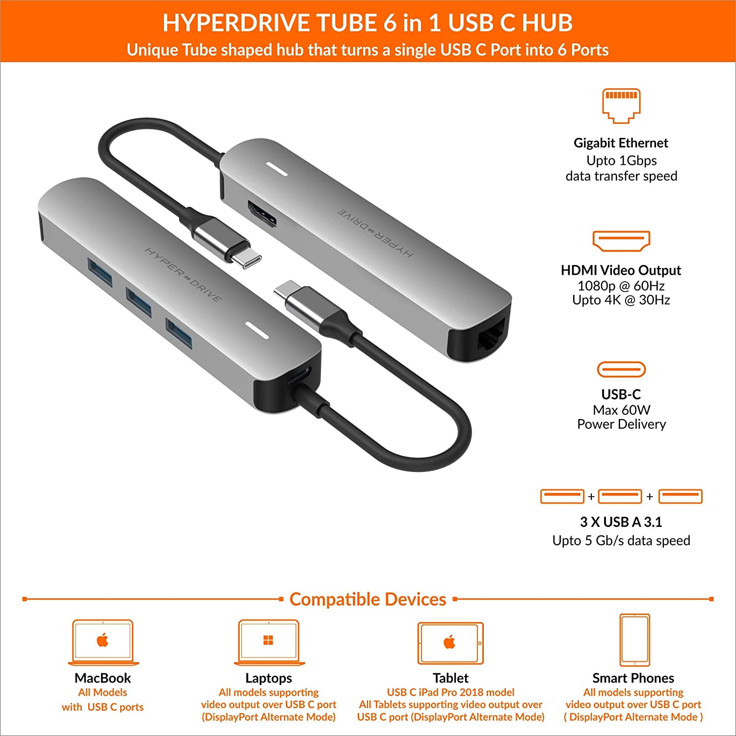 hub-chuyen-doi-hyperdrive-6-in-1-usb-c-with-4k-dmi-01 Hub USB-C HyperDrive 4K HDMI 6-in-1 - HD233B