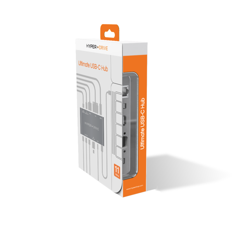 macbook-air-m3-13-inch:hyperdrive-ultimate-usb-c-hub-for-macbook-pc-usb-c-devices-03 Cổng Chuyển Hyperdrive Ultimate USB-C Hub Cho MacBook, PC & Devices - GN30B