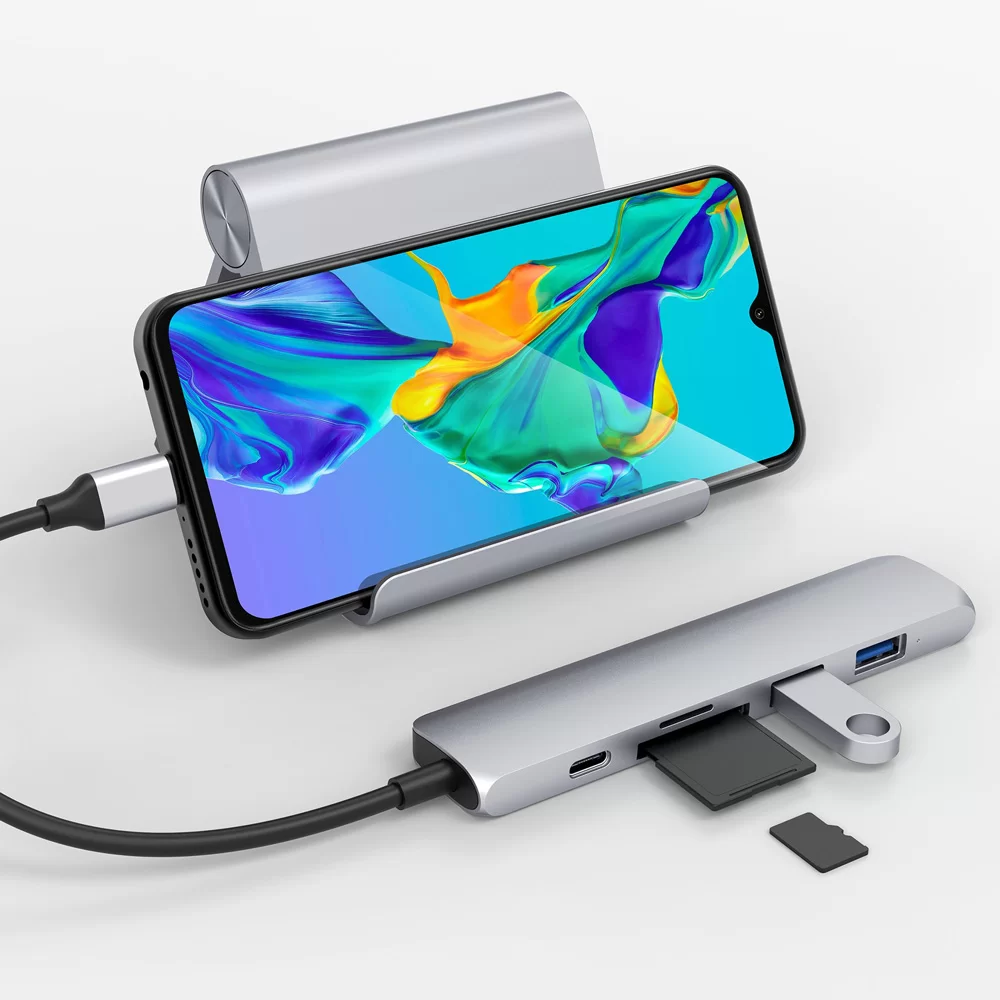 Cổng Chuyển Đổi USB-C HyperDrive Bar 6-IN-1 - HD22E