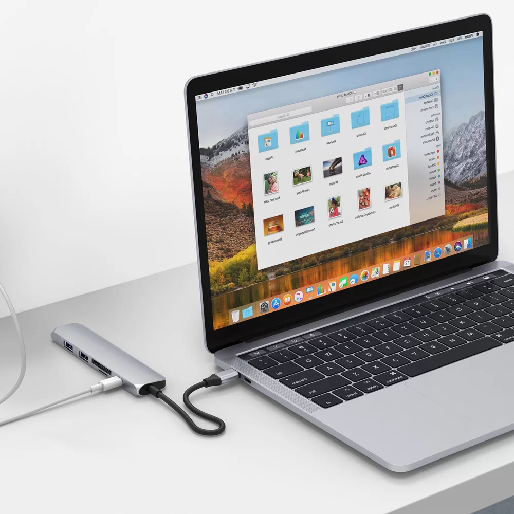 Cổng Chuyển Đổi USB-C HyperDrive Bar 6-IN-1 - HD22E