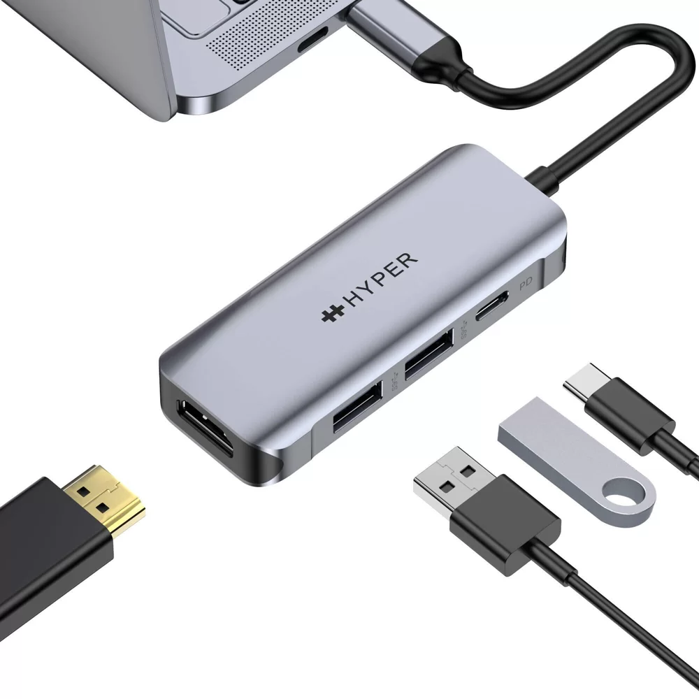 cong-chuyen-hyperdrive-hdmi-4k60hz-4-in-1-usb-c-hub-hd41-4 Cổng Chuyển HyperDrive 4-IN-1 USB-C HDMI 4K/60Hz
