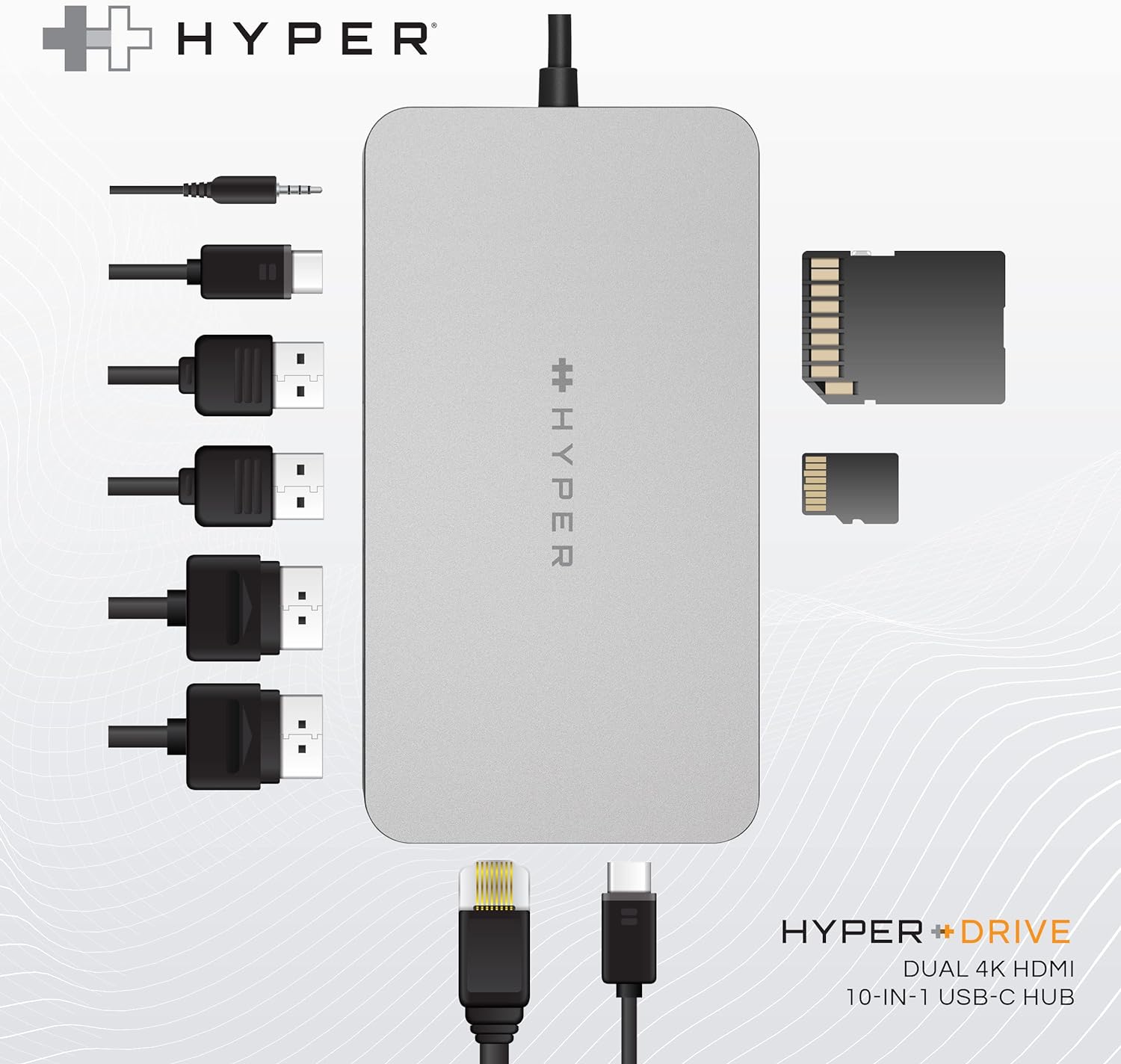 cong-chuyen-ra-2-man-hinh-hyperdrive-10-in-1-06 Cổng Chuyển 2 Màn Hình HyperDrive Dual 4k HDMI 10-IN-1 USB-C - HDM1H