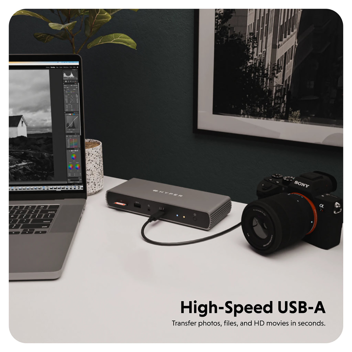 dock-hyperdrive-thunderbolt-4-station-hdtb4d-ngockhoamedia-12 HyperDrive Thunderbolt 4 Docking Station (2 Downstream Ports) - HDTB4D