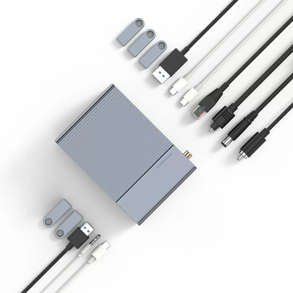 hub-da-cong-hyper-hyperdrive-gen2-14-port-thunderbolt-3-dock-station-hd-g2tb314-04 HyperDrive Gen 2-14 Port Thunderbolt 3 Station Dock