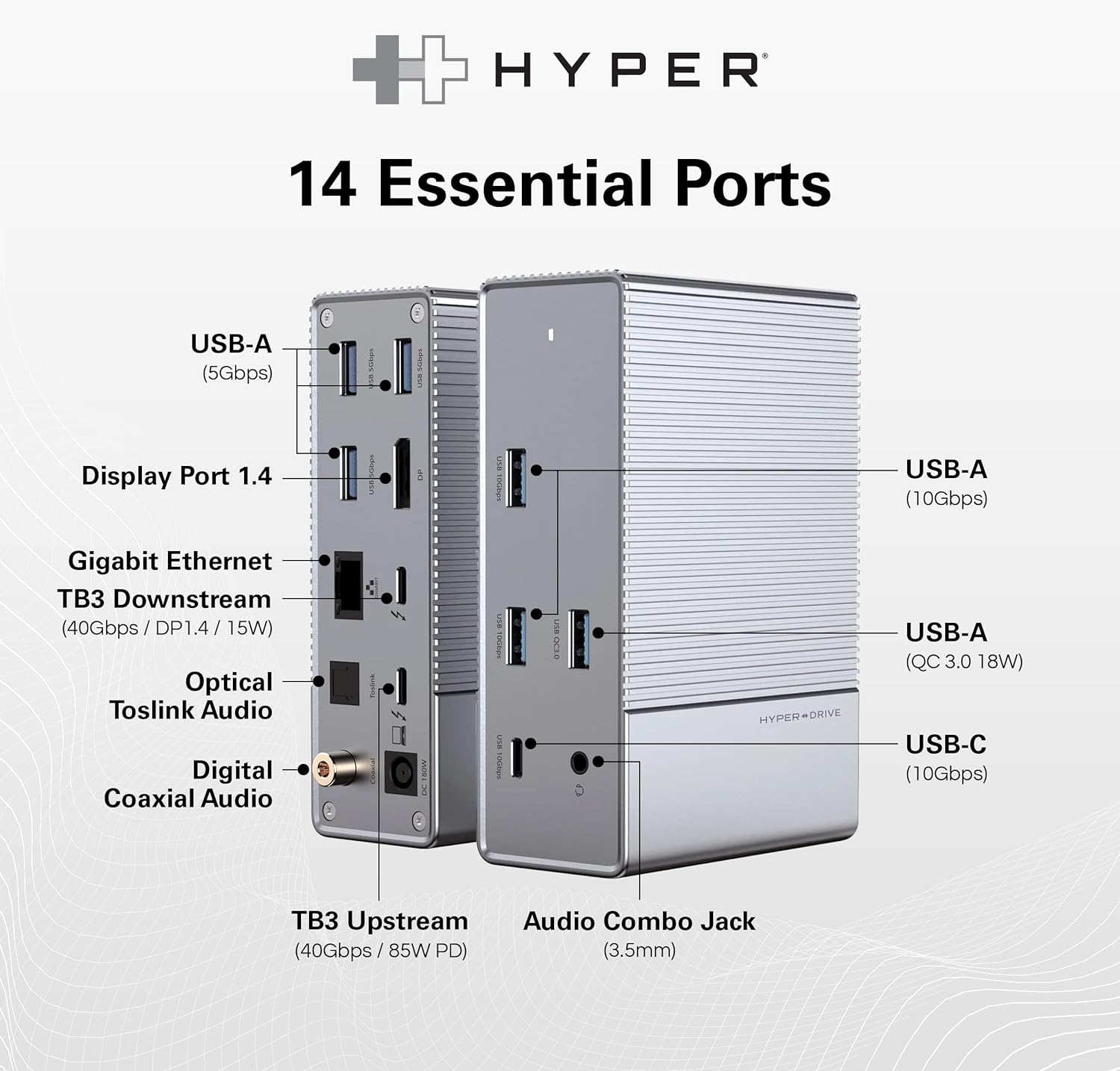 hub-da-cong-hyper-hyperdrive-gen2-14-port-thunderbolt-3-dock-station-hd-g2tb314-06 Dock Hyperdrive Gen 2-14 Port Thunderbolt 3 Stantion HD-G2TB314