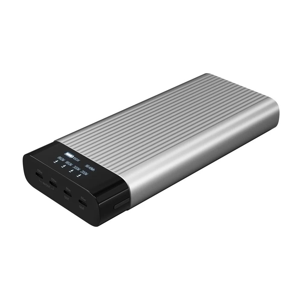 HyperJuice 27000mAh Battery 245W, 4 USB-C Power Bank